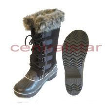 Bottes de neige de haute hiver de genou de mode (SB042)